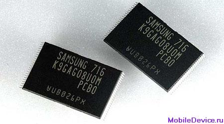 Samsung Electronics NAND-чипы 16 Гбит событие массовое производство, начало, анонс