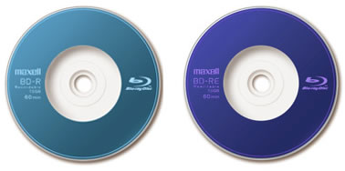 Mini BD-R и BD-RE от Hitachi Maxell