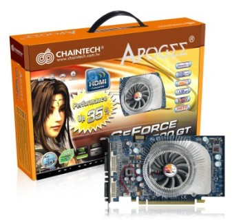Chaintech APOGEE 8500 GT DDR3 – "мал золотник да дорог"