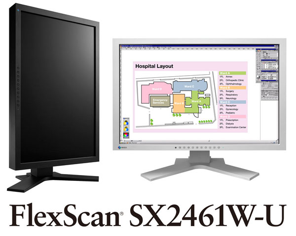 Монитор EIZO FlexScan SX2461W-U для дальтоников