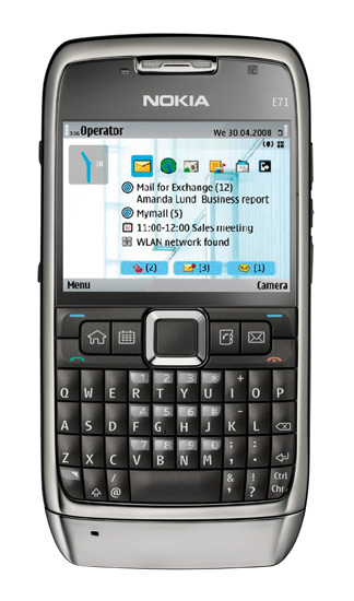 Nokia пополнила E-серию: E66 и E71 — наконец-то!