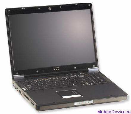 Clevo D900c ноутбук мощный, Core 2 Duo, SLI-графика, экран 17