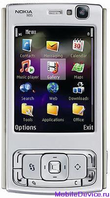 Nokia N95 смартфон GPS, HSDPA, начало продаж