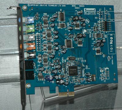 Creative готовит PCI-E версию Sound Blaster X-Fi