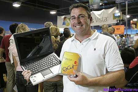 Microsoft Windows Vista аналитика объемы продаж, Kevin Turner, статистика