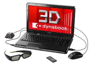 Ноутбук Dynabook TX/98MBL с поддержкой 3D Ноутбук Dynabook TX/98MBL с поддержкой 3D