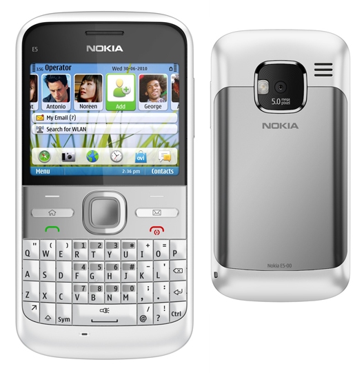 Nokia представила Symbian-коммуникаторы C3, C6 и E5 (видео)