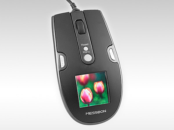 Optical Mouse With Digital Photo Frame